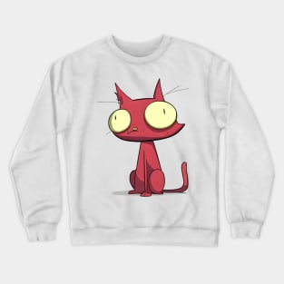 Funny Cat Crewneck Sweatshirt